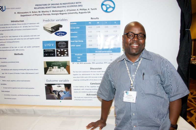 Professor Akinwuntan Presenting at a Conference Professor Akinwuntan Presenting at a Conference